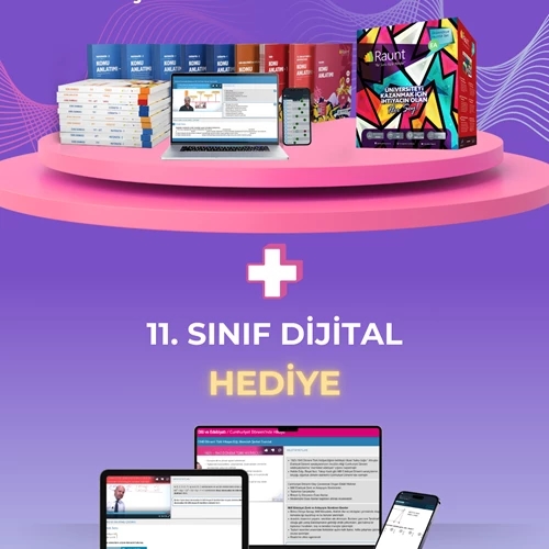 11. Sınıf EA Dijital + YKS 2026 EA (51 Kitap, Mobil/Web) Yapay Zekalı, Üniversiteye Hazırlık