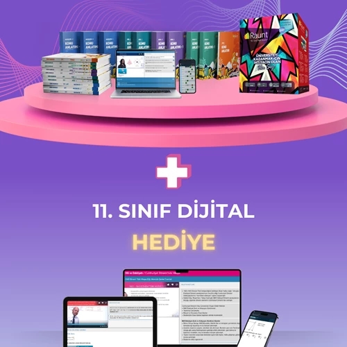 11. Sınıf SAY Dijital +YKS 2026 SAY (51 Kitap, Mobil/Web) Yapay Zekalı, Üniversiteye Hazırlık