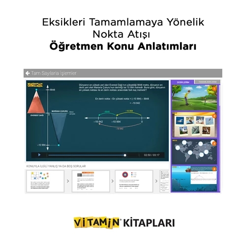 8. Sınıf Tüm Dersler Konu Anlatım Seti- Ders ve Yardımcı Kitaplar (9 Kitap) + Dijital Ürün