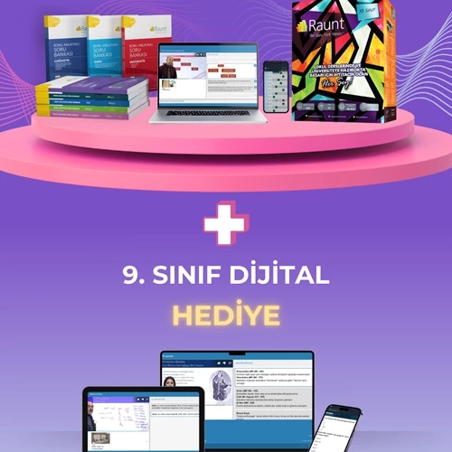 9. Sınıf Dijital + 2026 10. Sınıf (13 Kitap, Cep/Web) Yapay Zekalı, Çalışma Planlı Ders Destek Seti