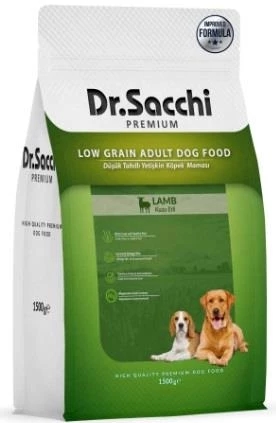 Dr. Sacchi Premium Düşük Tahıllı Kuzu Etli Yetişkin Kedi Maması 10 Kg